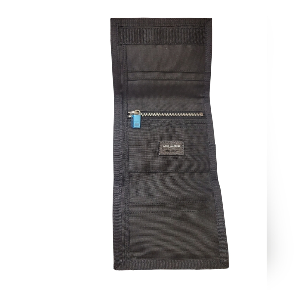 YSL Bandana Nylon Trifold Wallet - Picture 3 of 10
